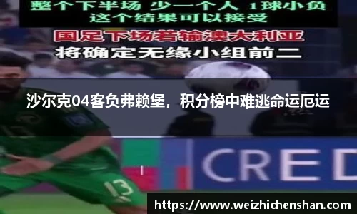 沙尔克04客负弗赖堡，积分榜中难逃命运厄运