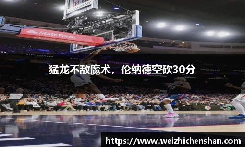 猛龙不敌魔术，伦纳德空砍30分